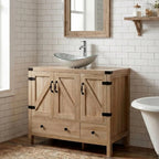 Aspen Grove 36" Bathroom Vanity with Ceramic Sink & Faucet Set