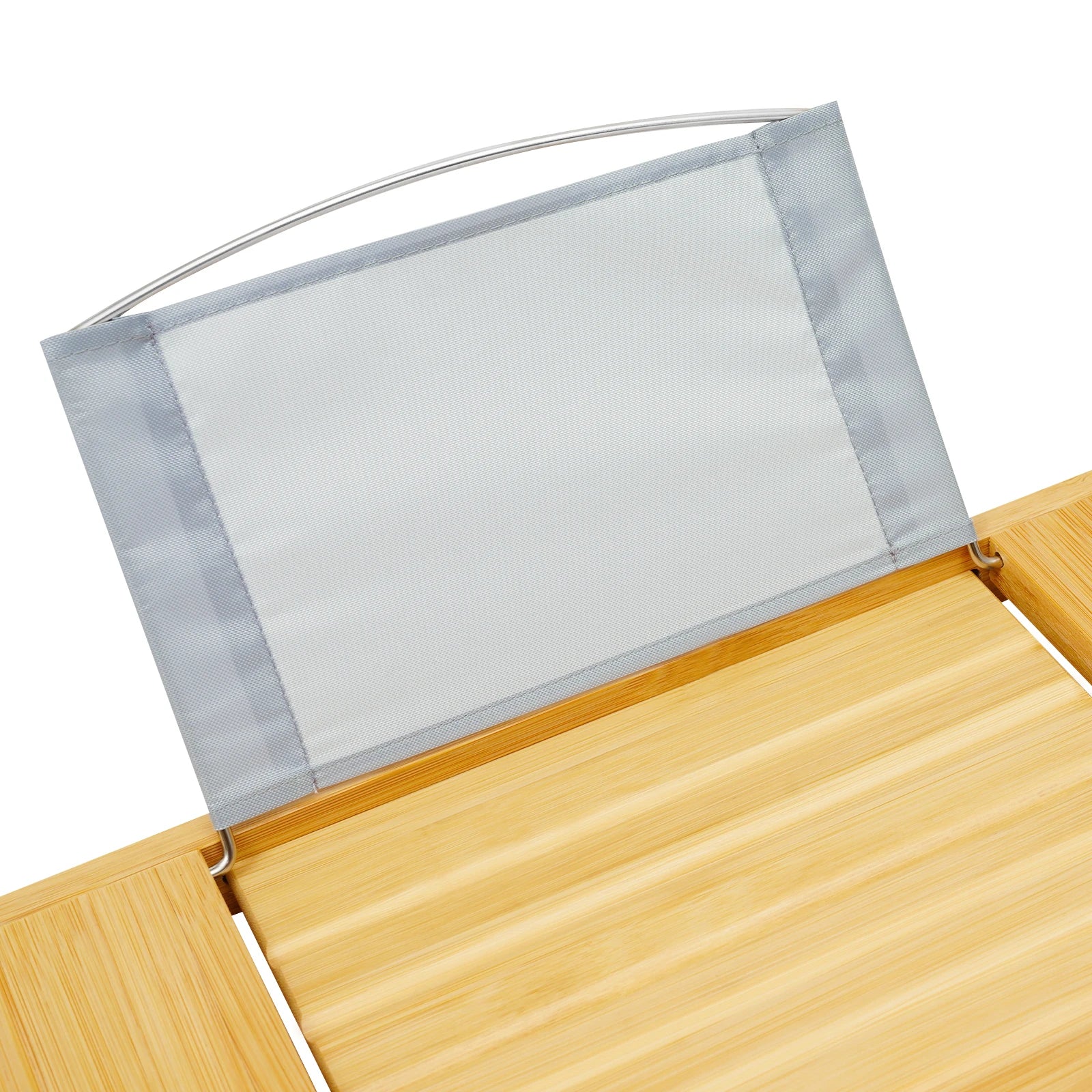 Serenity Spa Expandable Bamboo Bathtub Caddy Tray