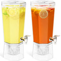 Haven Ridge Entertain Beverage Dispenser Set with Stands – 2 Piece