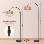 LumaHaven Smart RGB LED Corner Floor Lamp