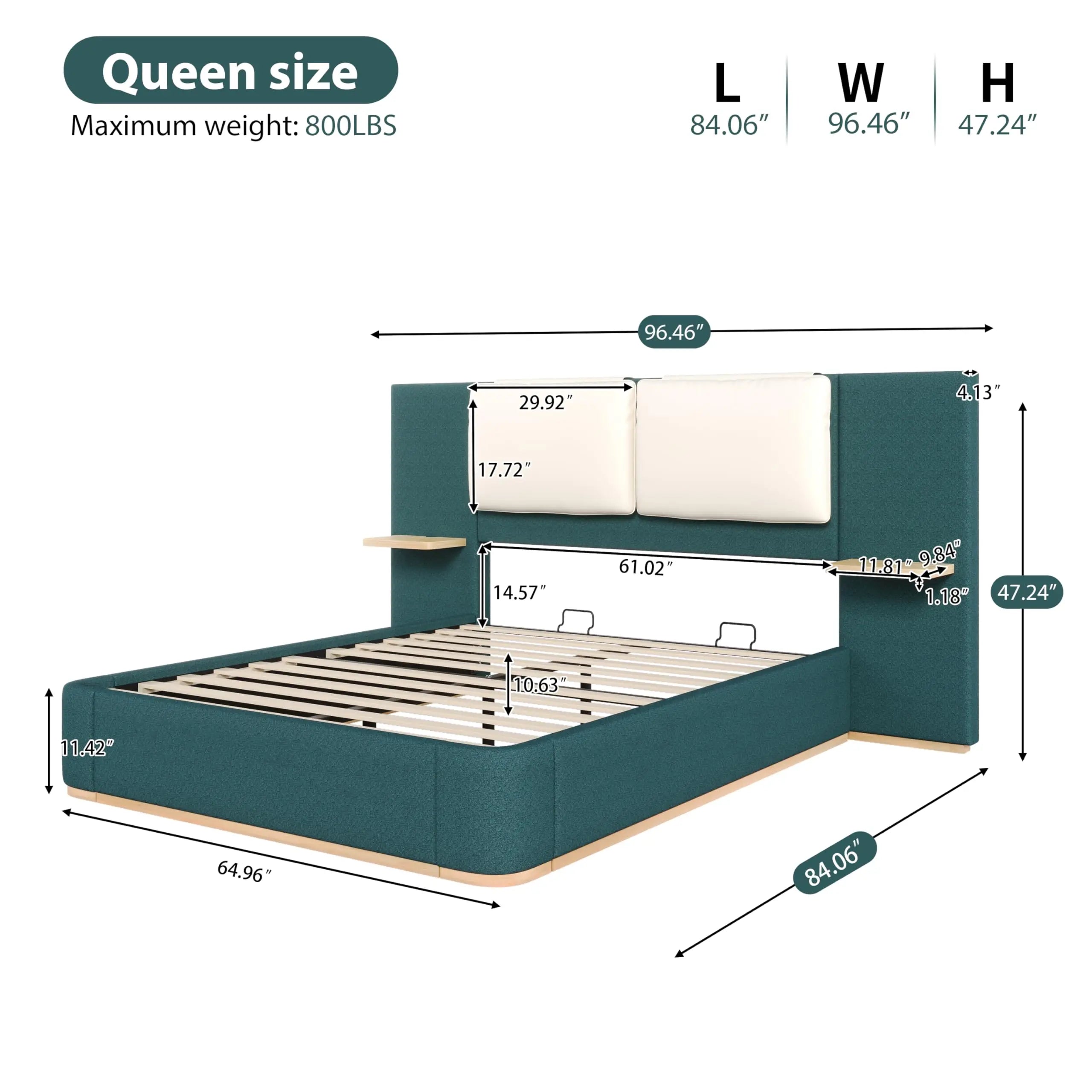 Haven Ridge Upholstered Platform Bed