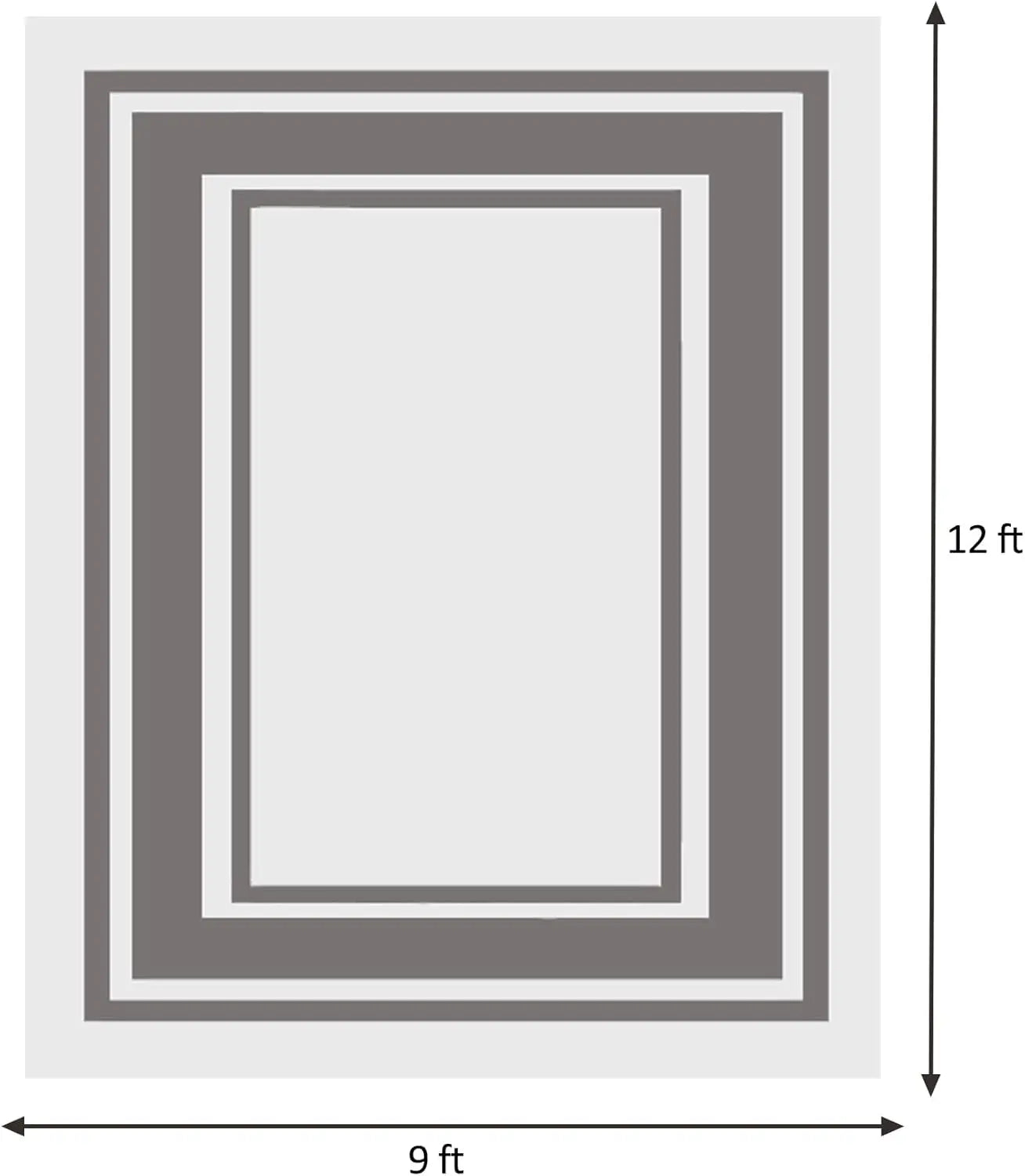 Haven Ridge Reversible Outdoor Patio Rug – 9' x 12'