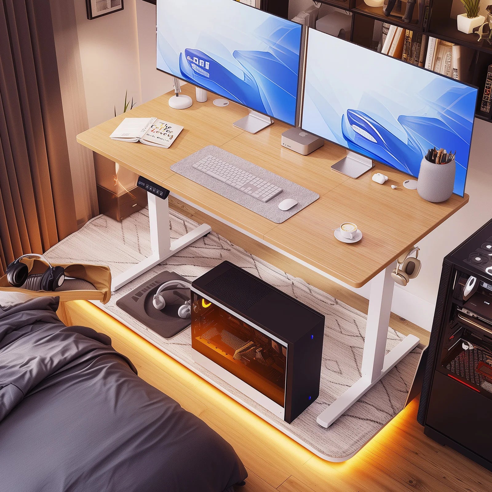 Summit Elevate 63" Electric Standing Desk with Memory Presets