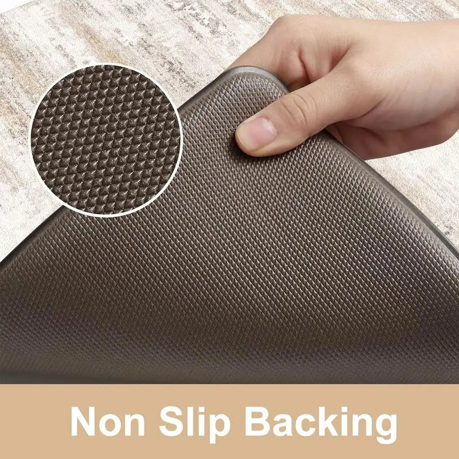Haven Ridge ComfortStep Anti-Fatigue Kitchen Mat Set – 2 Piece