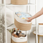 Willow Haven Woven Jute Storage Basket Set