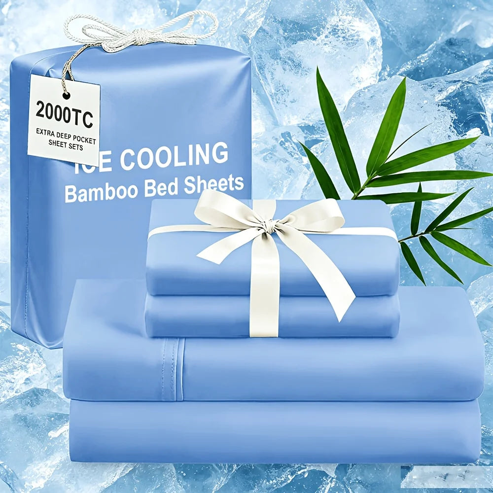 CloudNest Bamboo Cooling Sheet Set