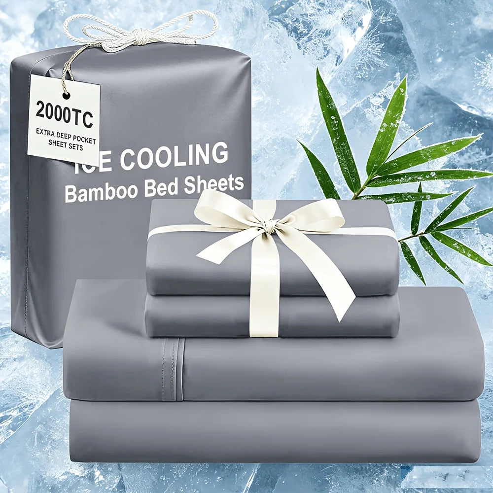 CloudNest Bamboo Cooling Sheet Set