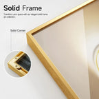 Gilded Majesty Gold Framed Wall Art Set – 3 Piece