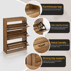 Haven Ridge Entryway Shoe Storage Cabinet – 3 Drawer