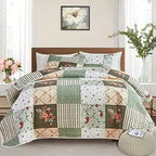Meadowbrook Patchwork Quilt Set