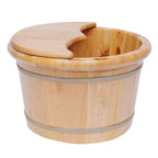 Serenity Cedar Foot Spa Basin & Massage Bucket