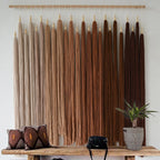 Handmade Boho Beaded Tassel Wall Hanging