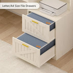 Heritage Farmhouse 62" L-Shaped Executive Desk with Storage & Power Station