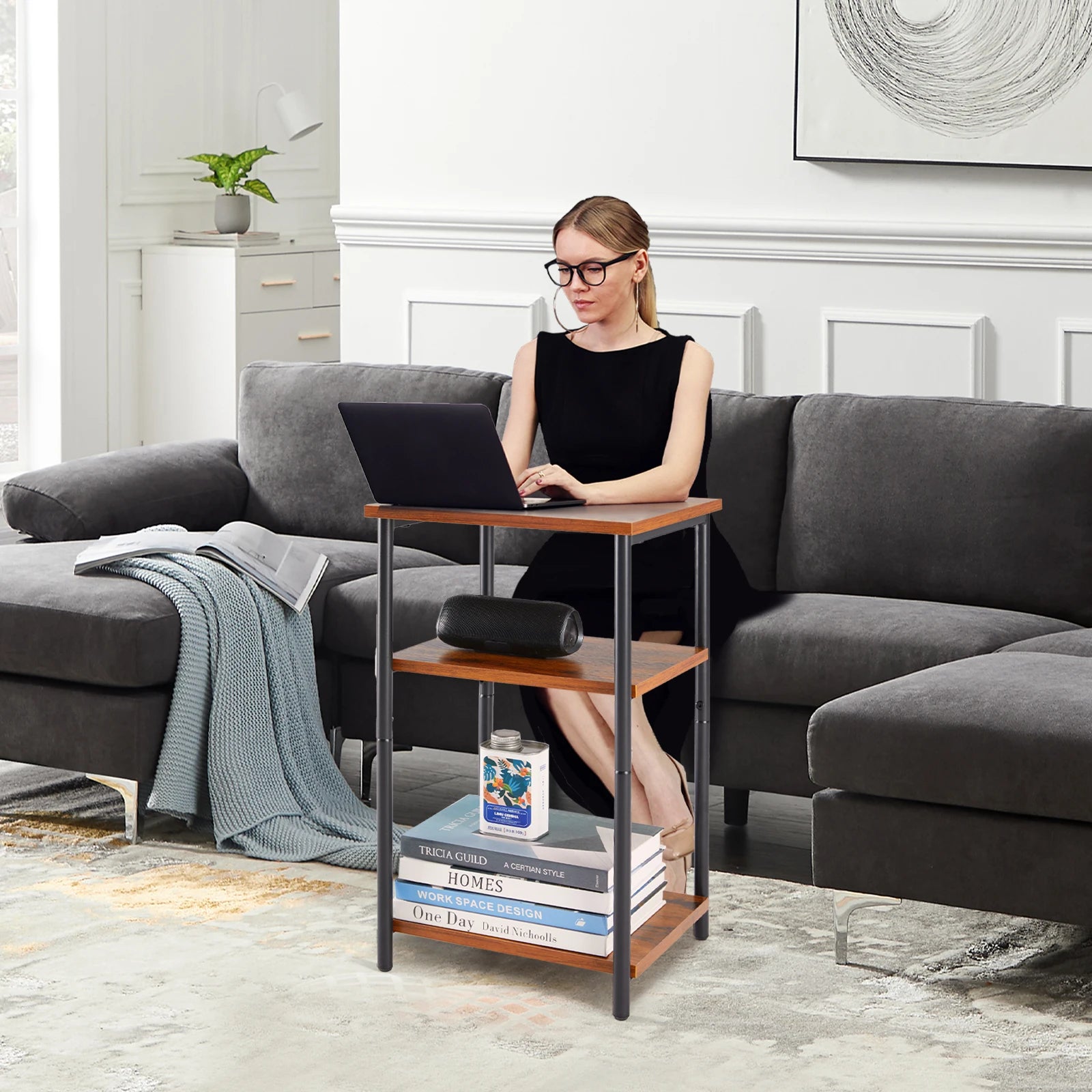Brookside 3-Tier End Table