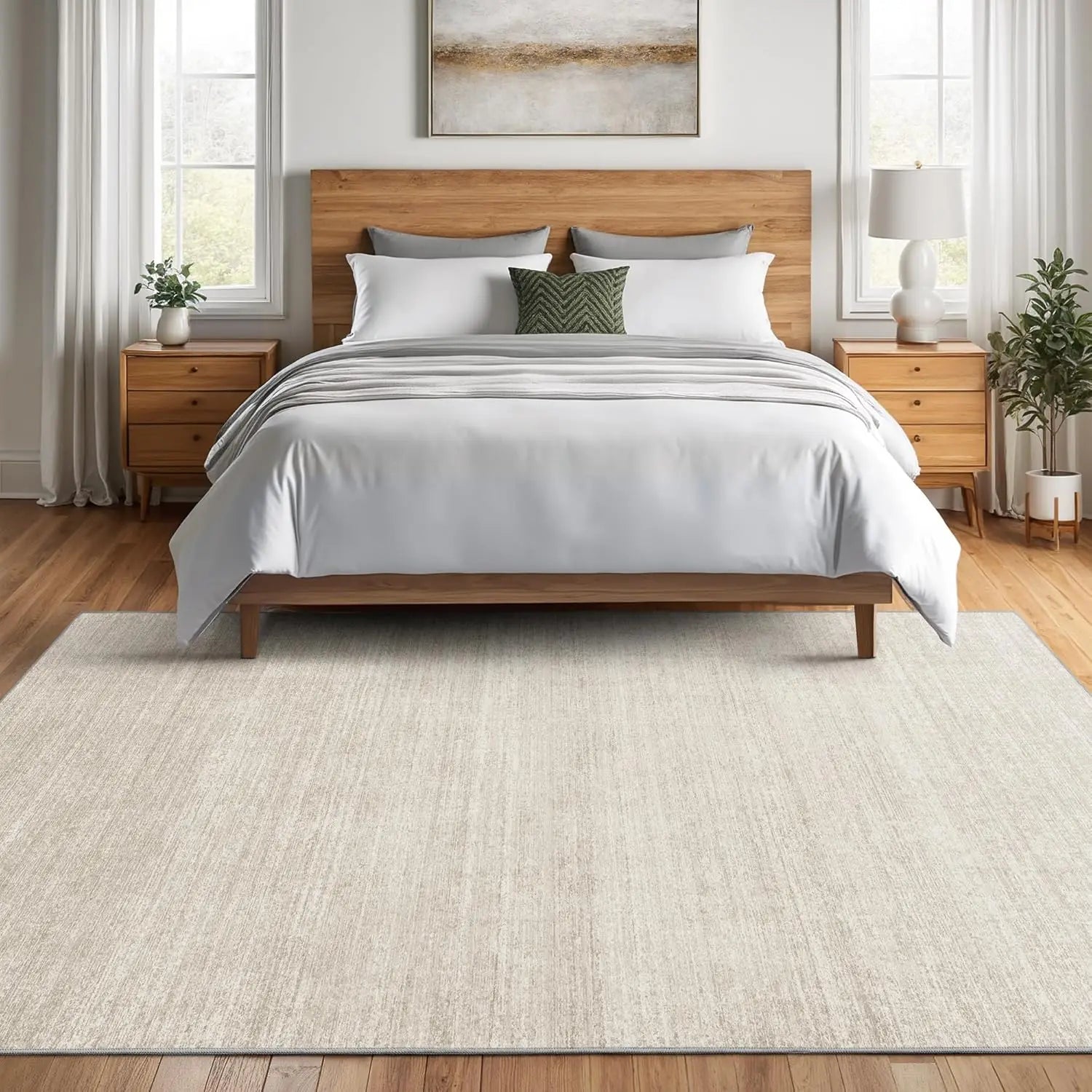 Haven Ridge Washable Cotton Area Rug – 8' x 10'