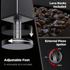 Ember Glow Propane Fire Pit Table
