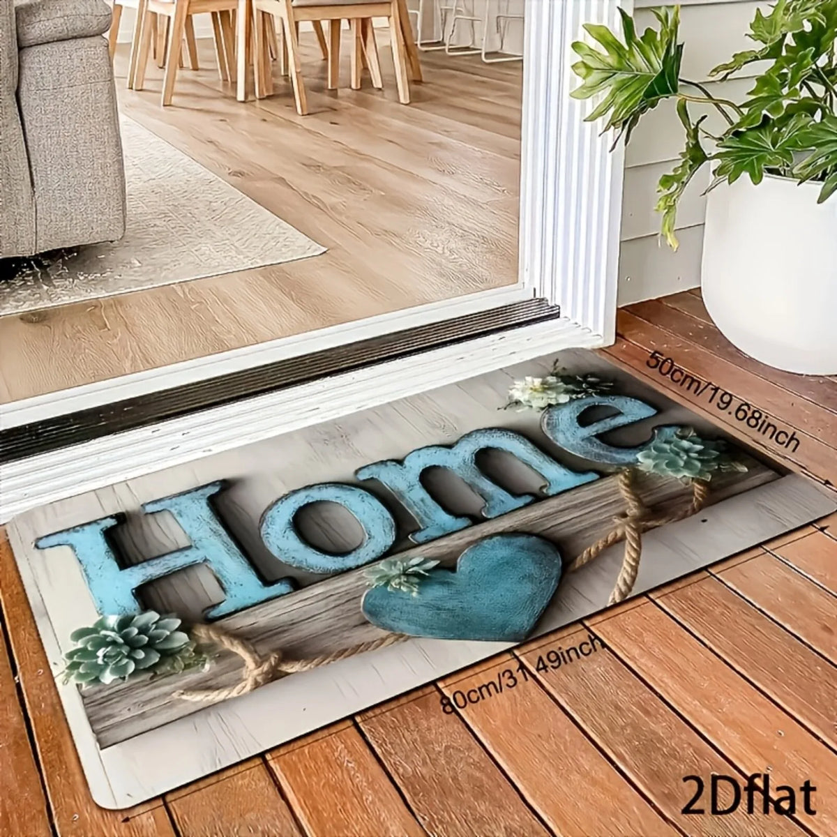 Seasonal Welcome Decorative Floor Mat