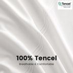 Haven Luxe Eucalyptus Tencel Cooling Duvet Cover Set – 3 Piece