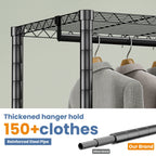 Heavy-Duty Portable Wardrobe & Closet Organizer