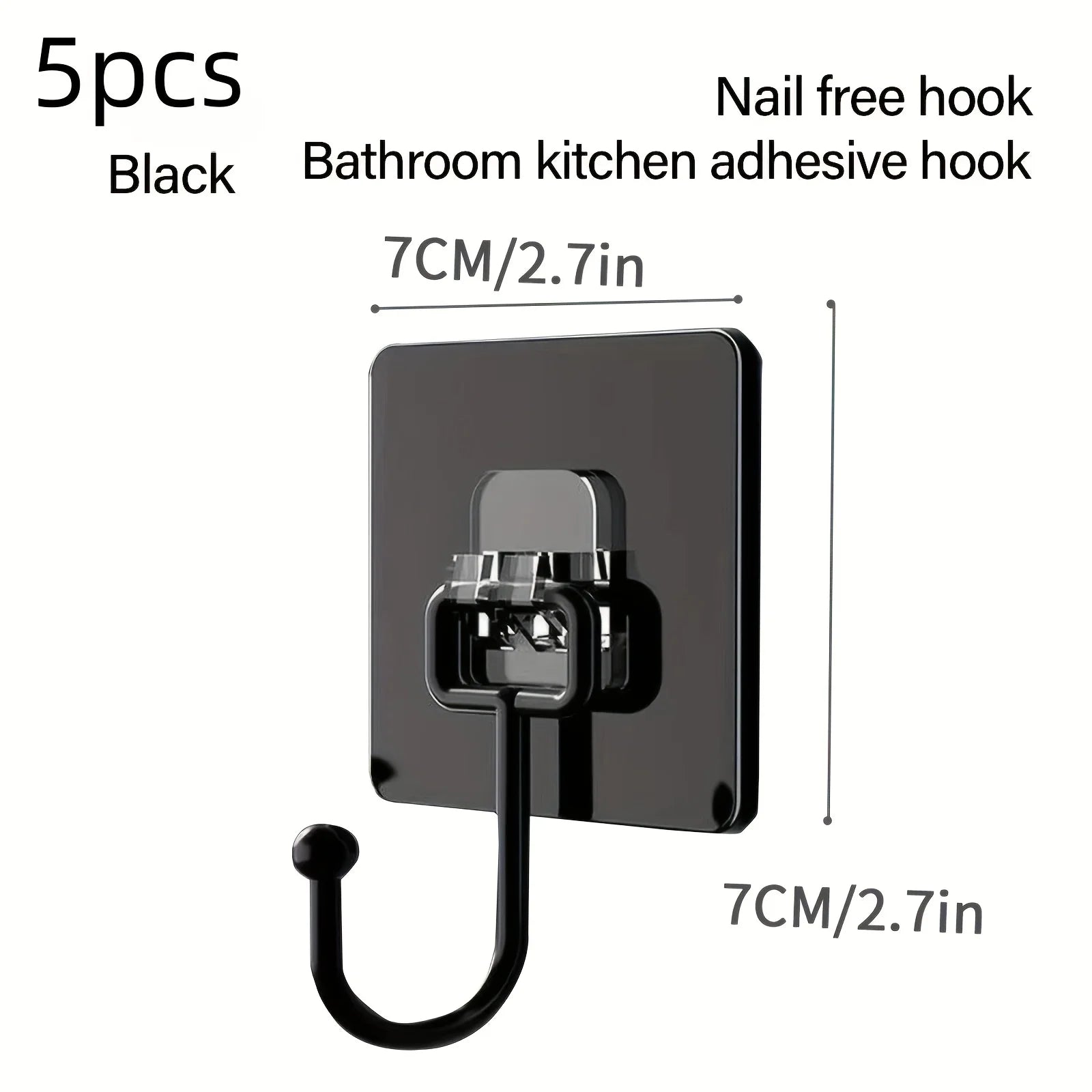 HavenGrip Waterproof Wall Hooks