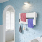 Serenity Spa Foldable Heated Towel Rack with Timer
