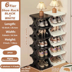 Haven Ridge SpaceSaver Vertical Shoe Organizer – 6 or 9 Tier