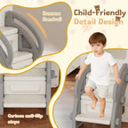 All-in-1 Toddler Slide & Activity Playset
