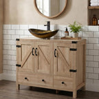 Aspen Grove 36" Bathroom Vanity with Ceramic Sink & Faucet Set