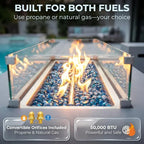 Ember Ridge Outdoor Fire Pit Table