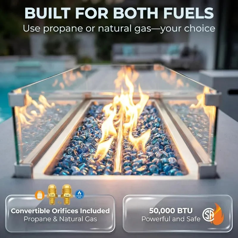 Ember Ridge Outdoor Fire Pit Table