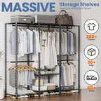 Heavy-Duty Portable Wardrobe & Closet Organizer