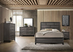 Modern Gray Bedroom Furniture Set