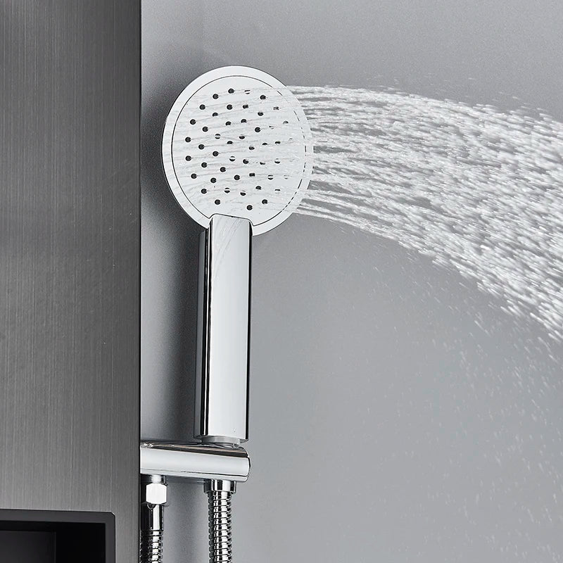 Cascade Spa Luxury Shower Panel System with LED Temperature Display