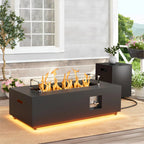 EmberGlow Outdoor Fire Pit Conversation Set