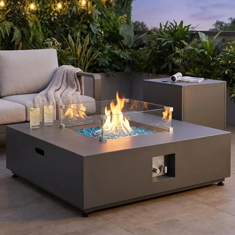Ember Ridge Outdoor Fire Pit Table