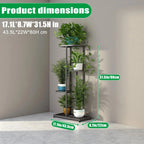 Willow Grove 4-Tier Corner Plant Stand