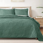 Willow Bloom Quilted Bedspread Set