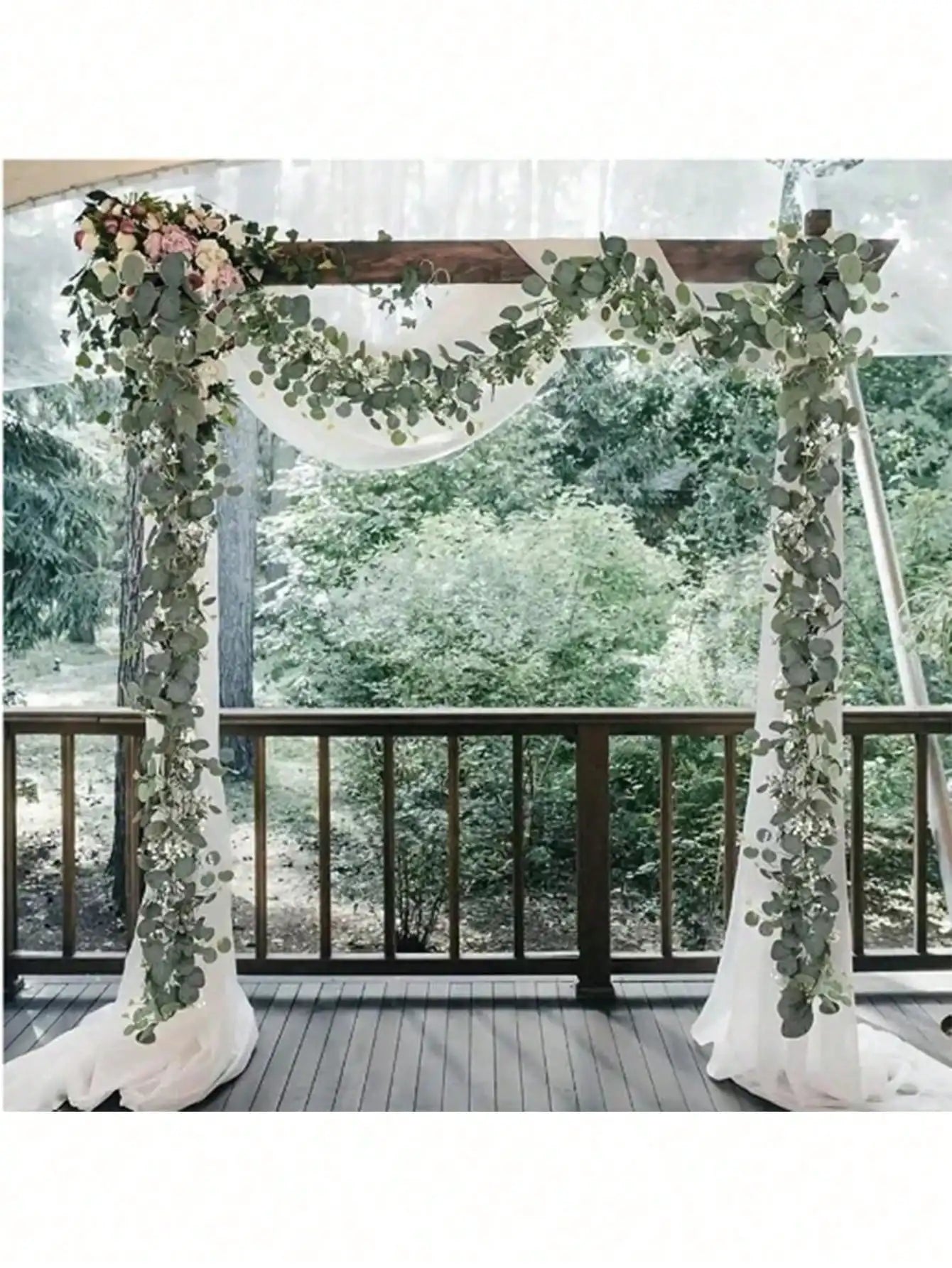 Artificial Eucalyptus Vine Garland