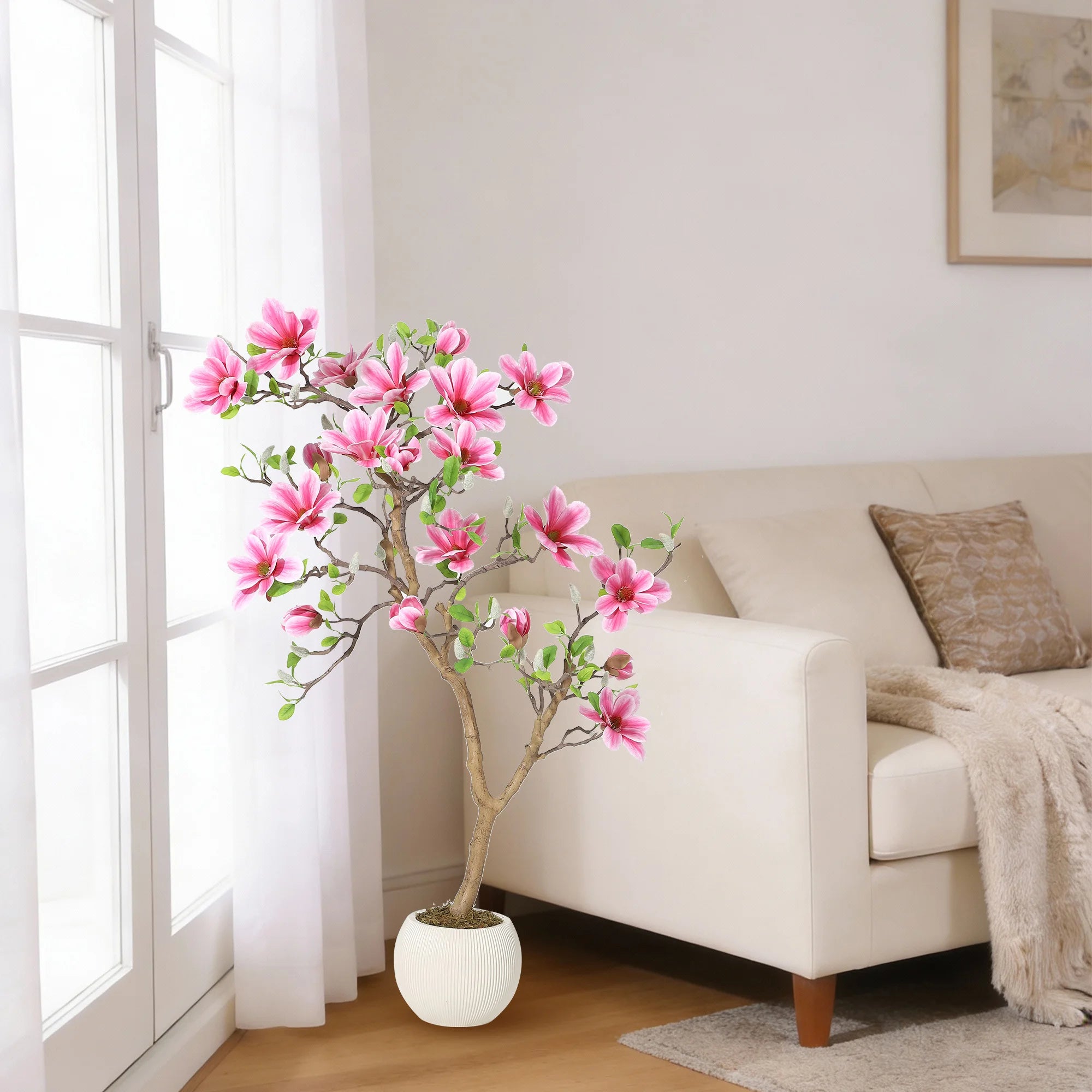 Magnolia Bloom Artificial Tree