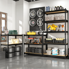Haven Ridge Pro Heavy-Duty Storage Shelving Rack – 5 Tier