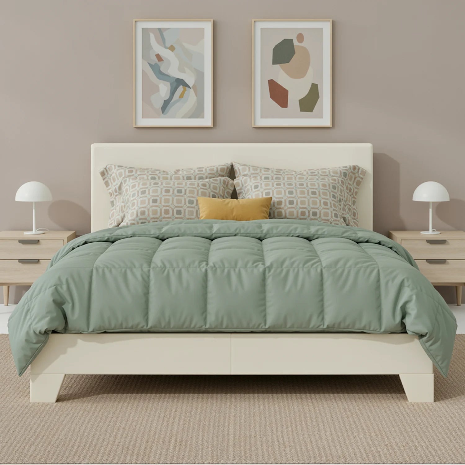 Meadow Ridge Upholstered Platform Bed Frame