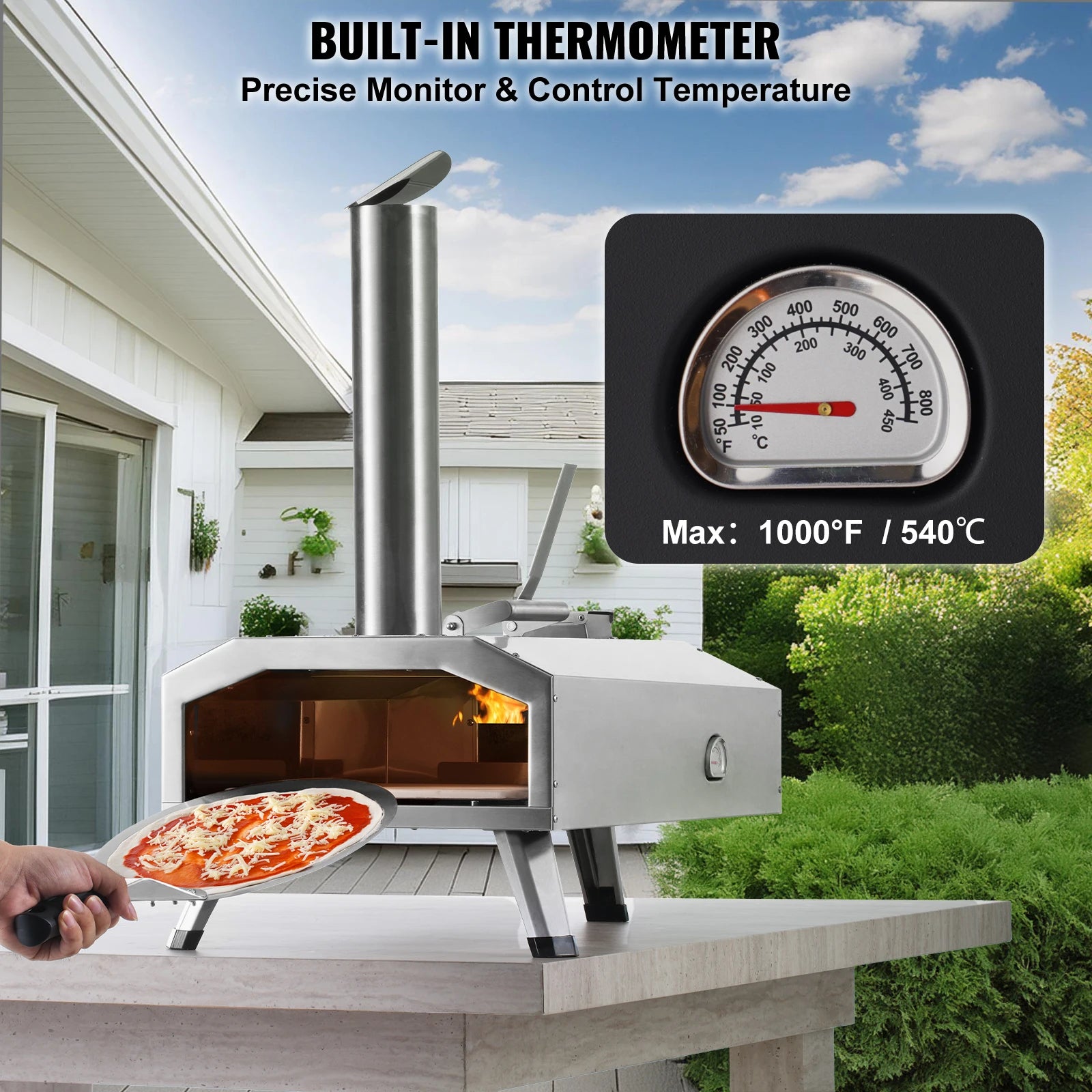 Trailstone Pro Portable Pizza Oven