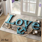 Seasonal Welcome Decorative Floor Mat