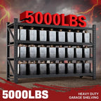 Haven Ridge Pro Heavy-Duty Garage Storage Shelving – 5000 lb Capacity