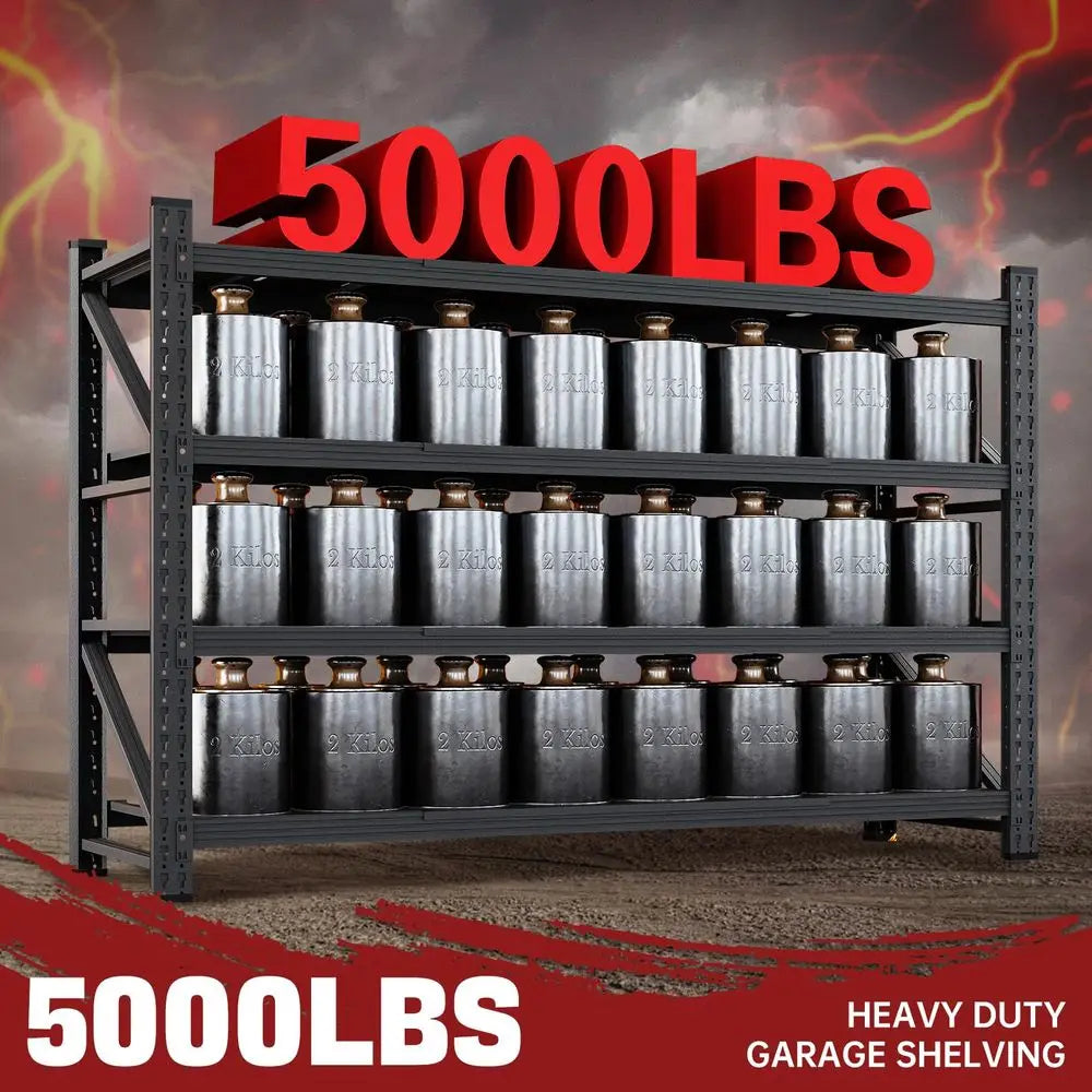 Haven Ridge Pro Heavy-Duty Garage Storage Shelving – 5000 lb Capacity