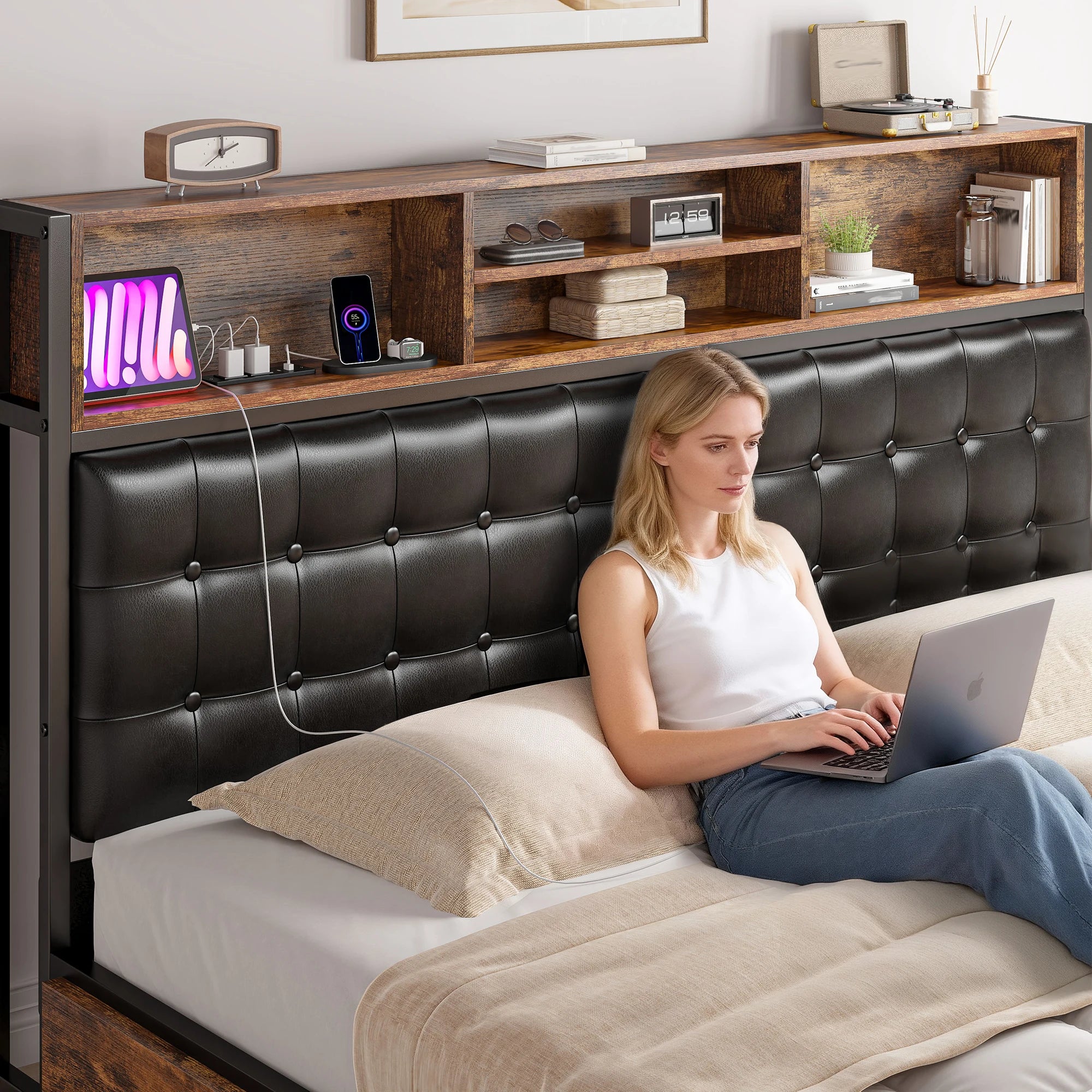 Havenridge Retreat Storage Bed Frame