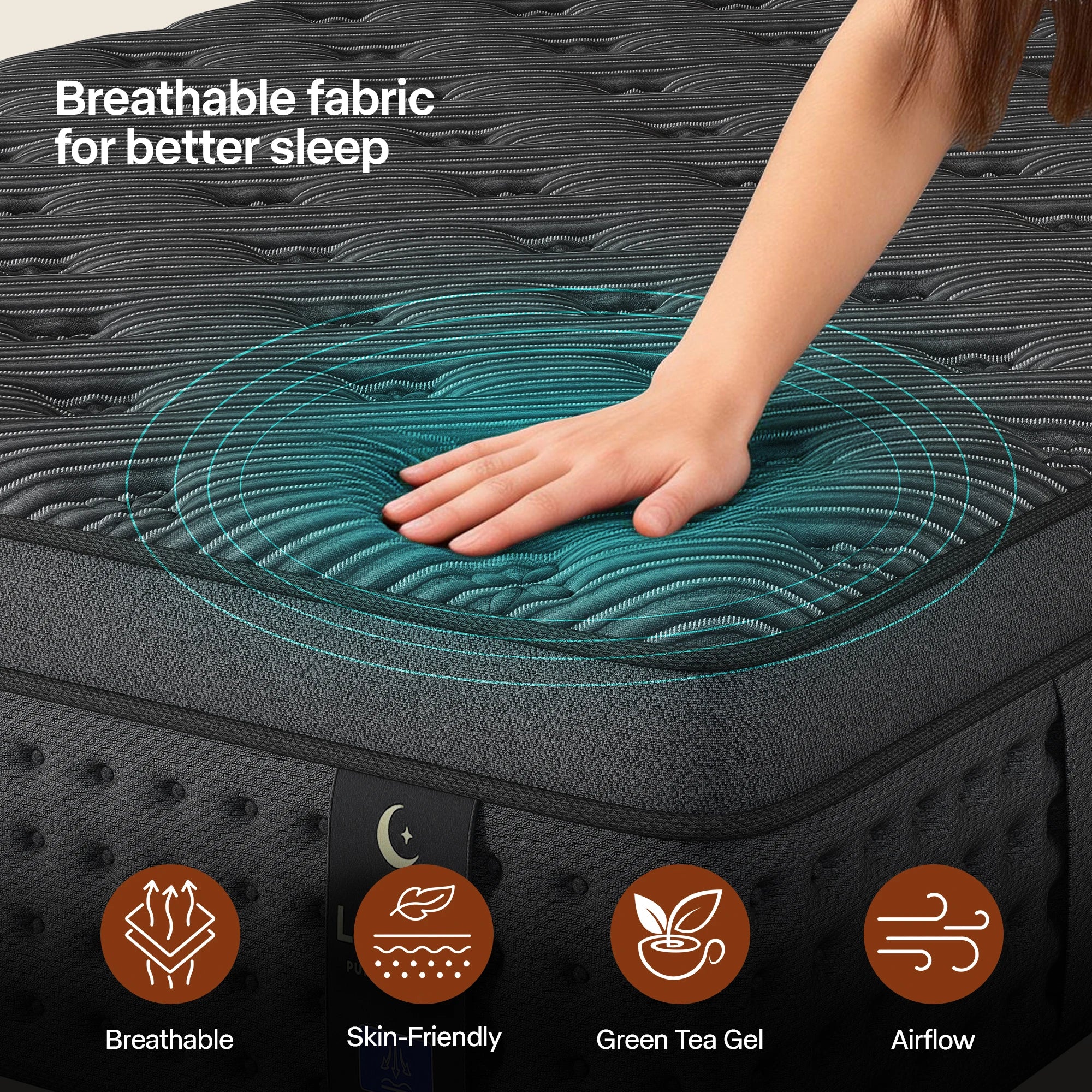 SummitSleep Hybrid Memory Foam Mattress