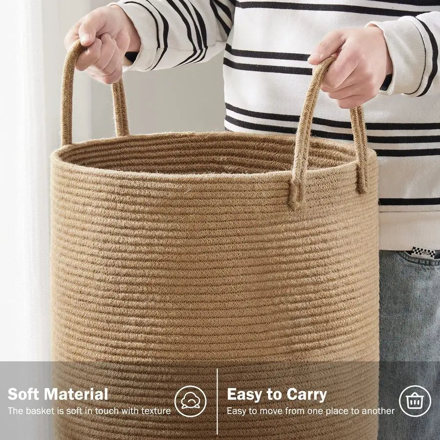 Willow Haven Tall Woven Laundry Hamper