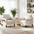 Living Room Chair, Accent Upholstered Armchair, Modern Single Sofa Chair for Bedroom Reading Corner, Comfy Lounge