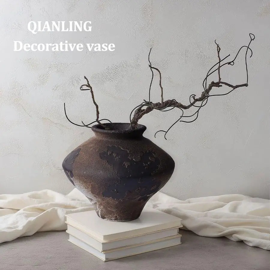 Haven Ridge Wabi Sabi Textured Ceramic Vase